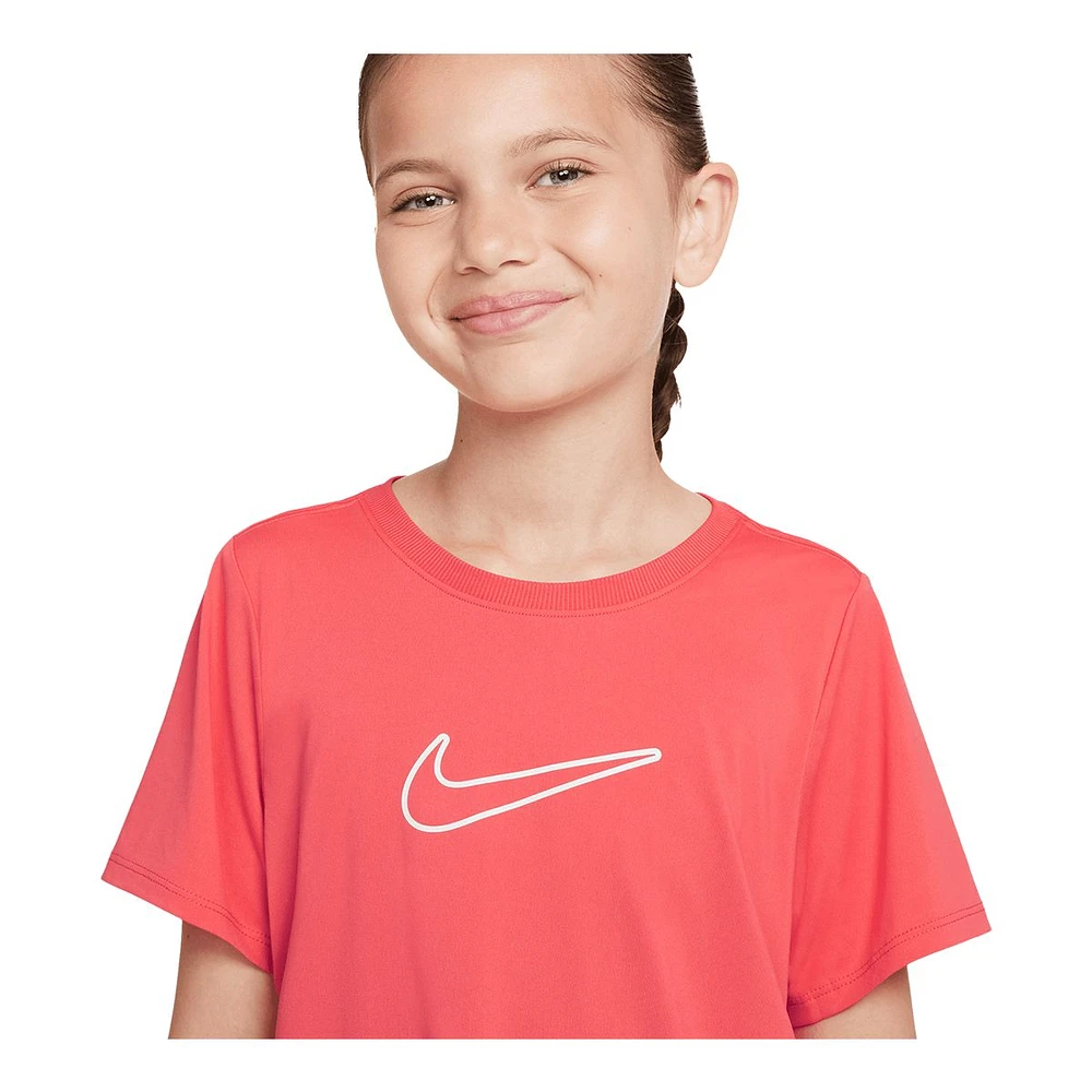 Nike Girls' Dri-FIT One STD T Shirt