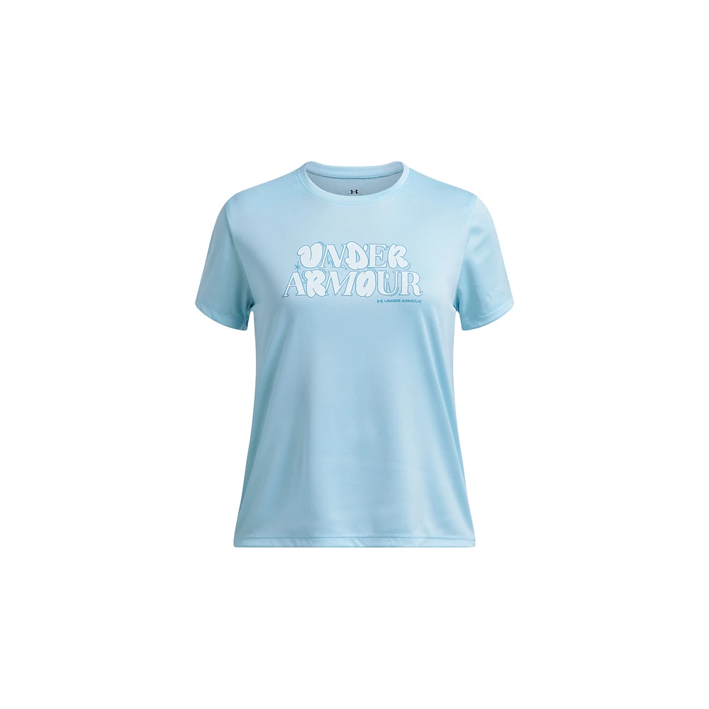 Under Armor Girls' Tech™ Wordmark T Shirt