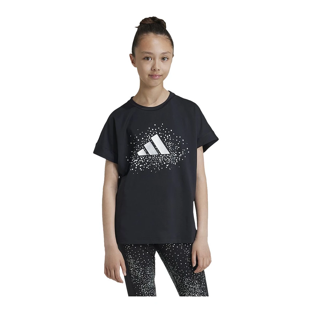 adidas Girls' Winter T Shirt