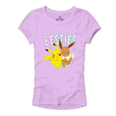 Character Girls' Pokemon Besties T Shirt