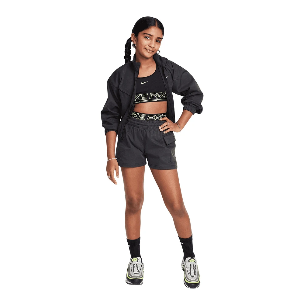 Nike Sportswear Girls' Woven Cargo Shorts