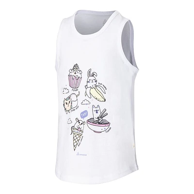 Ripzone Girls' Pre-School 2-7 Ace Graphic Tank