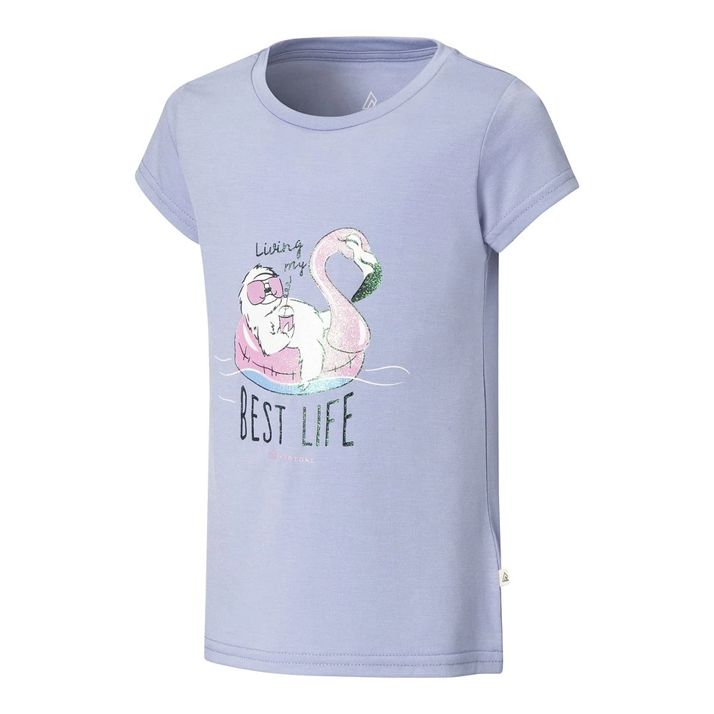 Ripzone Girls' Pre-School 2-7 Laurie 2.0 Graphic T Shirt