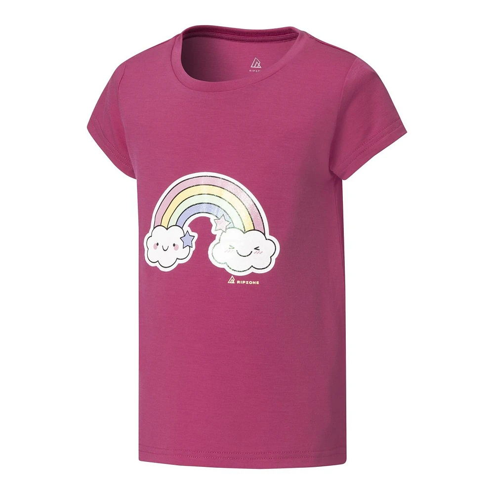 Ripzone Girls' Pre-School 2-7 Laurie 2.0 Graphic T Shirt