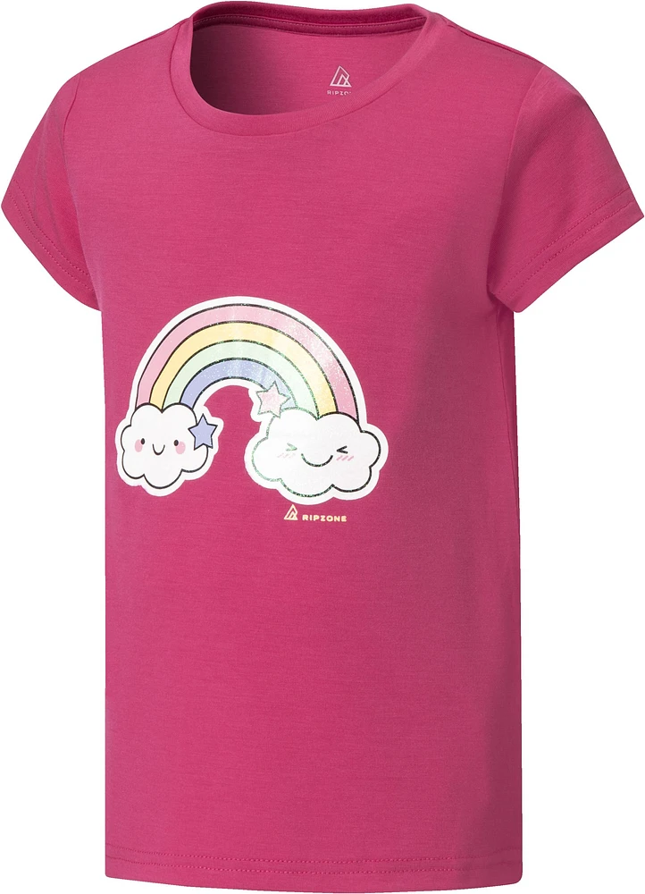 Ripzone Girls' Pre-School 2-7 Laurie 2.0 Graphic T Shirt