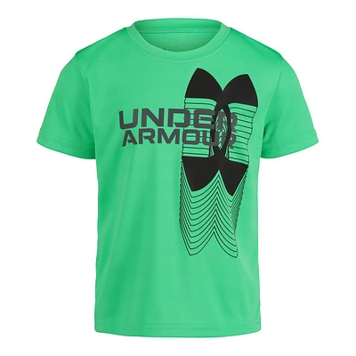 Under Armour Toddler Boys' 4-7 Split Logo Hybrid T Shirt