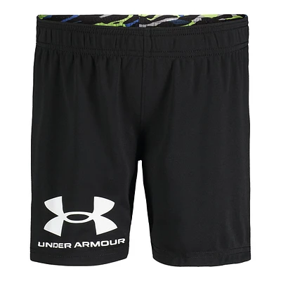 Under Armour Toddler Boys' 4-7 Pop Tiger Print Reversible Shorts