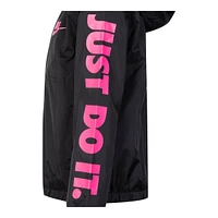 Nike Toddler Girls' 4-6X Key Item Just Do It Windbreaker