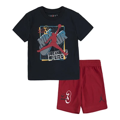 Jordan Boys' Toddler Jumpman Tour T Shirt And Shorts Set