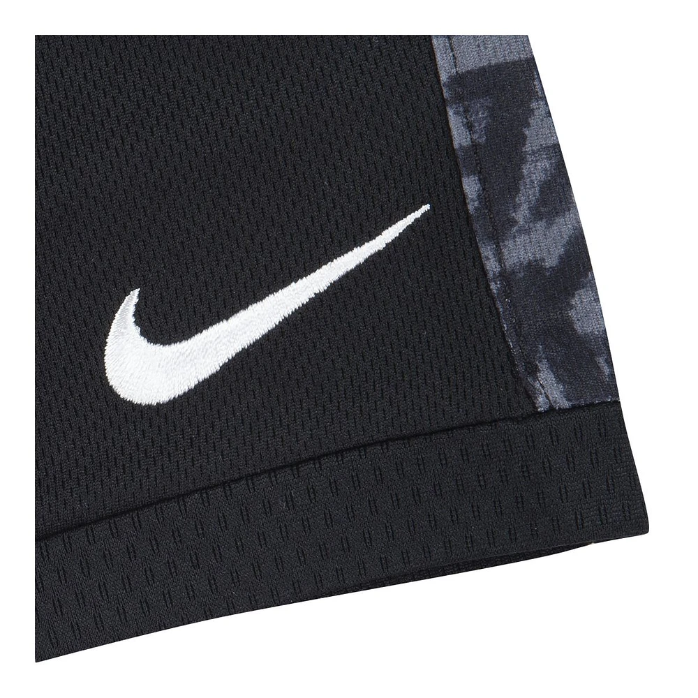 Nike Boys' Toddler Dri-FIT Trophy All Over Print Shorts