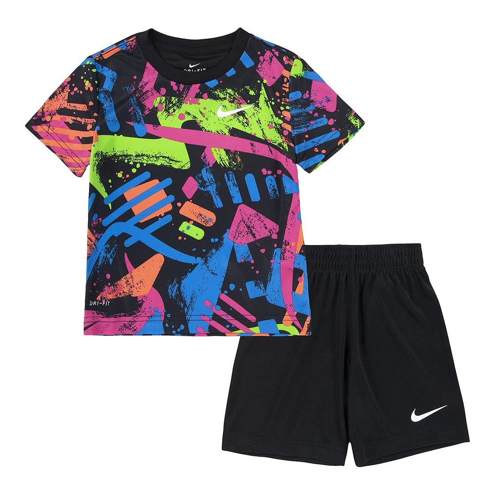 Nike Boys' Toddler Dri-FIT Thrill T Shirt And Shorts Set