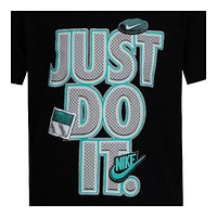 Nike Boys' Toddler Faux Just Do It Labels T Shirt