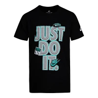 Nike Boys' Toddler Faux Just Do It Labels T Shirt