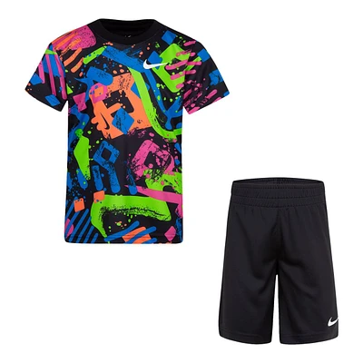 Nike Boys' 4-7 Dri-Fit Thrill T Shirt Shorts Set