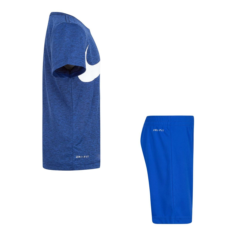 Nike Boys' 4-7 Dri-Fit Dropsets Shorts Set