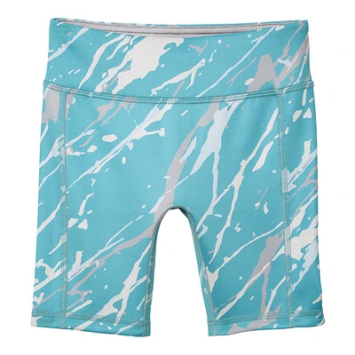 FWD Toddler Girls' Marble Reversible Bike Shorts