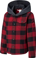 Ripzone Boys' 2-6 Hideout Hooded Flannel Shirt