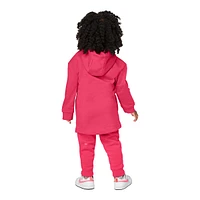 FWD Toddler Girls' Core Fleece Pullover Hooded Tunic