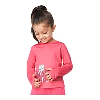 FWD Toddler Girls' Layering Cat Long Sleeve T Shirt