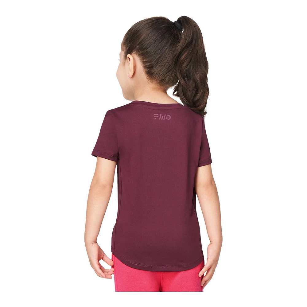 FWD Toddler Girls' Layering Dog T Shirt