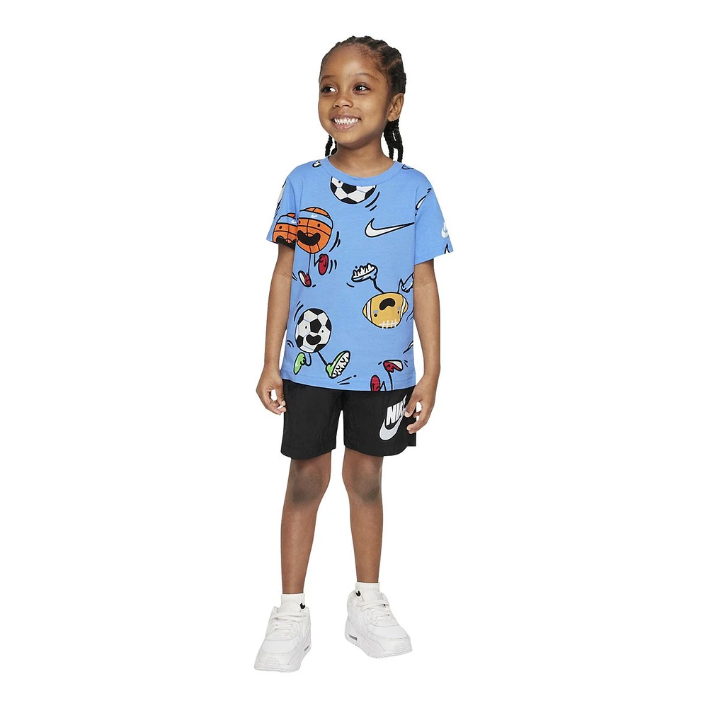 Nike Toddler Boys' -4 Emoji All Over Print T Shirt