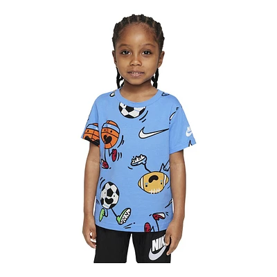 Nike Toddler Boys' -4 Emoji All Over Print T Shirt