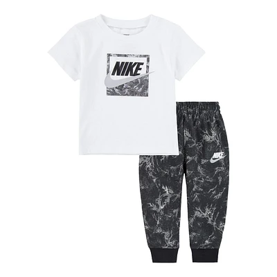 Nike Sportswear Toddler Boys' -4 Leaf Dye Long Sleeve Shirt And Pants Set