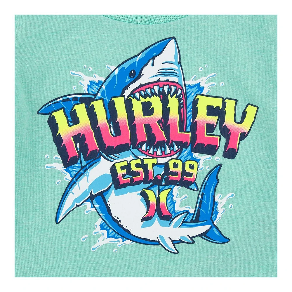 Hurley Toddler Boys' Woven T Shirt And Short Set