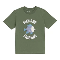 tentree Kids' Fish Friends T Shirt