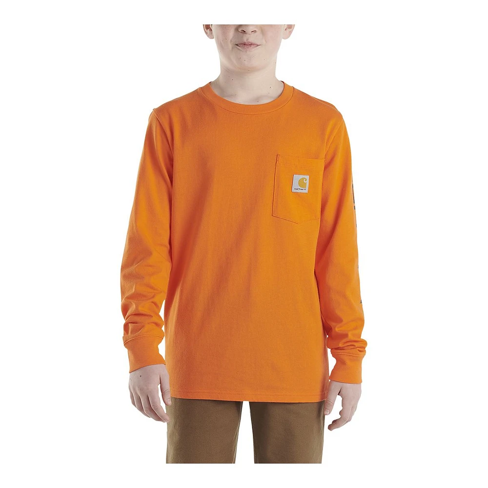 Carhartt Kids' Pocket Long Sleeve T Shirt