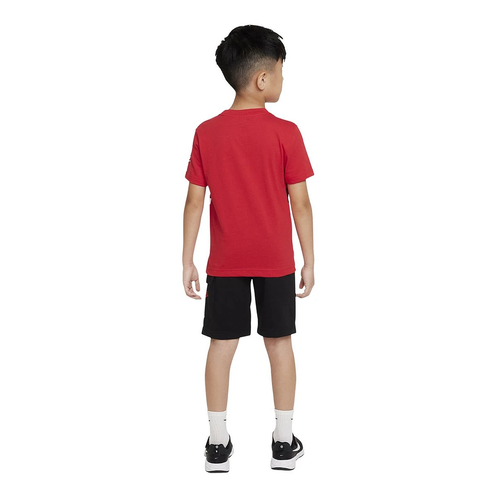 Nike Toddler Boys' 4-7 Cargo Fit Shorts Set