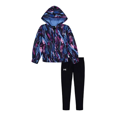 Under Armour Toddler Girls' 2-4 Full Zip Hoodie Set