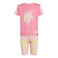 adidas Toddler's Essentials Flower Shorts Set