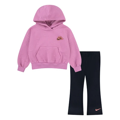 Nike Toddler Girls' Pullover Hoodie & Leggings Set