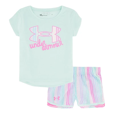 Under Armour Infant Girls' Palm Chevron Logo Set