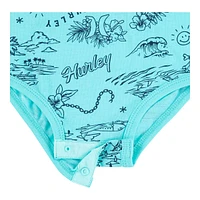 Hurley Boys' Infant Scuba Shark Pants Set