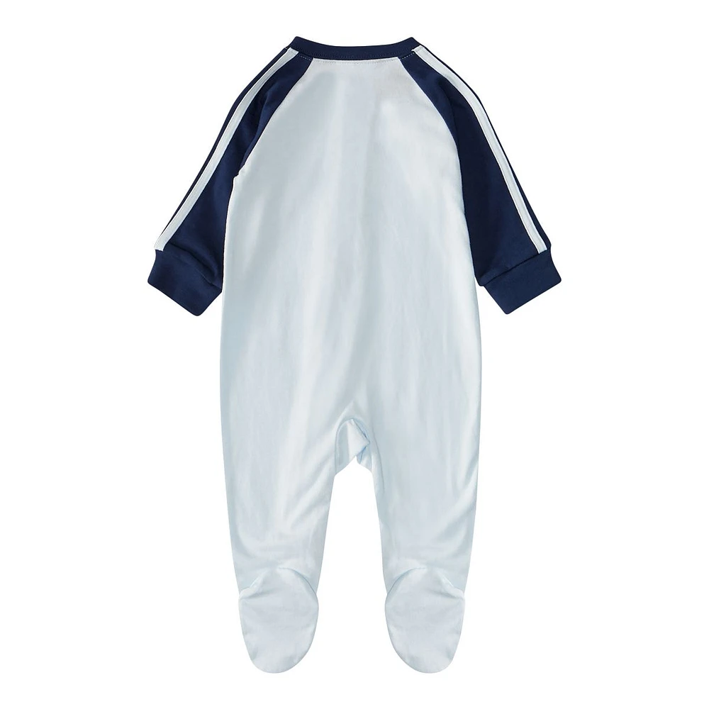 adidas Infant Boys' Zip Raglan Footie Coverall