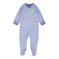 Nike Infant Girls' New Born Printed Club Footed Coverall