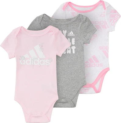 adidas Infant Girls' Short Sleeve Bodyshirt Set