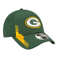 Green Bay Packers New Era Home Sideline 9FORTY Adjustable Hat, NFL, Football