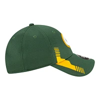 Green Bay Packers New Era Home Sideline 9FORTY Adjustable Hat, NFL, Football