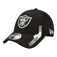 Las Vegas Raiders New Era Sideline 9FORTY Adjustable Hat, NFL, Football