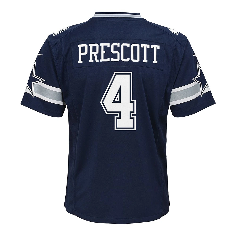 Youth Dallas Cowboys Nike Dak Prescott Game Jersey