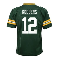 Youth Green Bay Packers Nike Aaron Rodgers Game Jersey