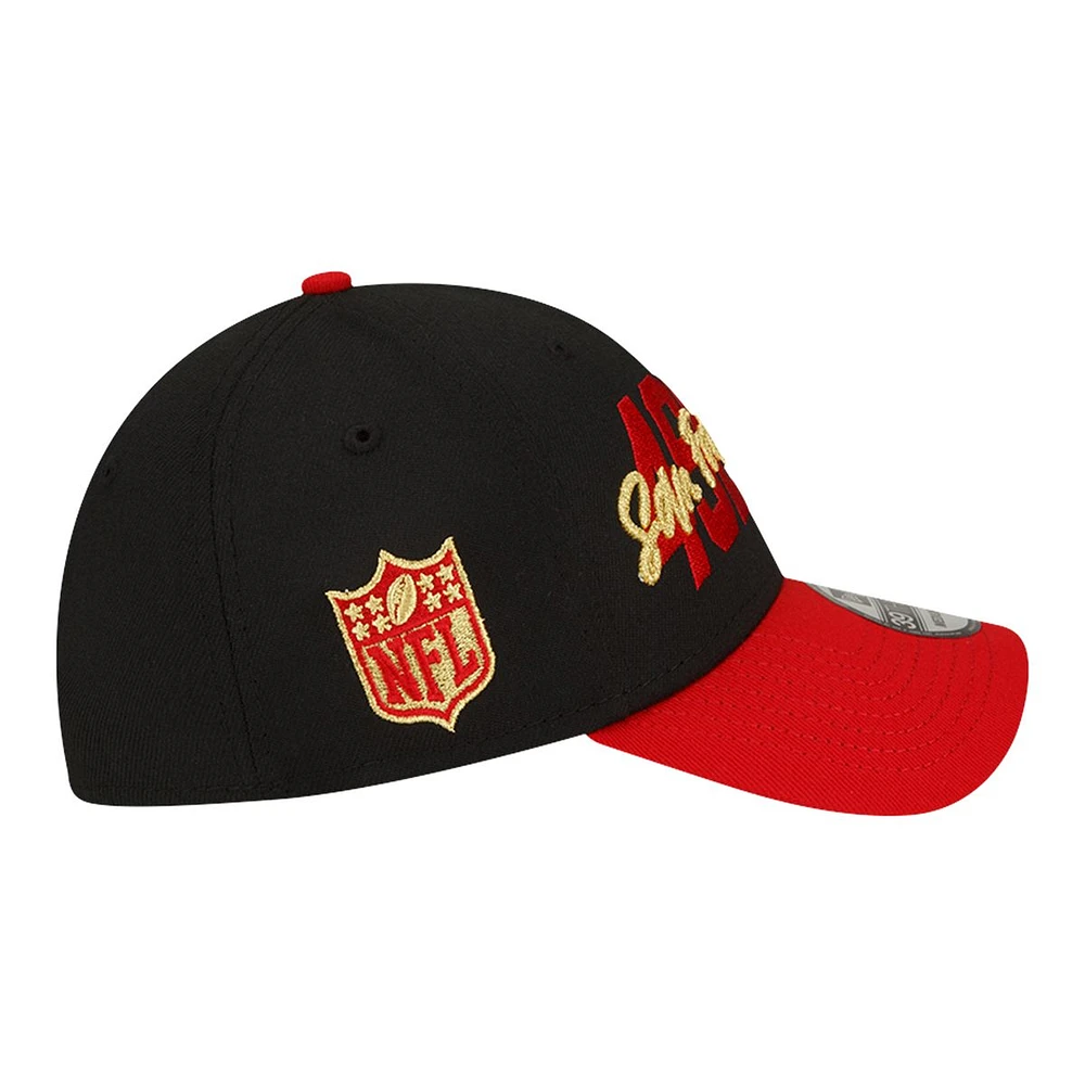 San Francisco 49ers New Era Draft 39THIRTY Stretch Fit Adjustable Hat, NFL, Football