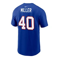 Buffalo Bills Nike Von Miller Player T Shirt