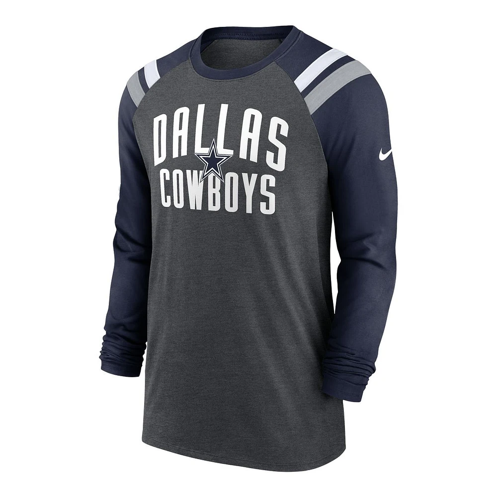 Dallas Cowboys Nike Raglan Long Sleeve Shirt