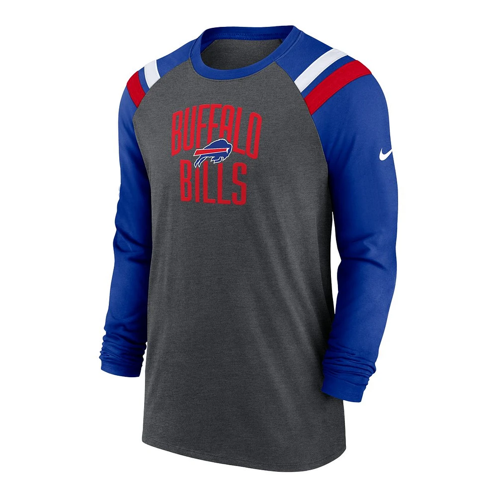 Buffalo Bills Nike Raglan Long Sleeve Shirt