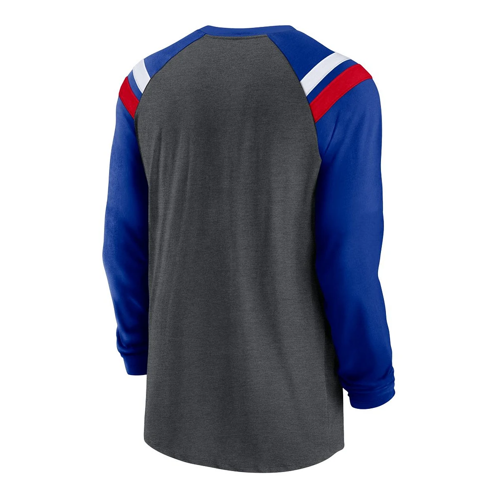 Buffalo Bills Nike Raglan Long Sleeve Shirt