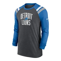 Detroit Lions Nike Raglan Long Sleeve Shirt